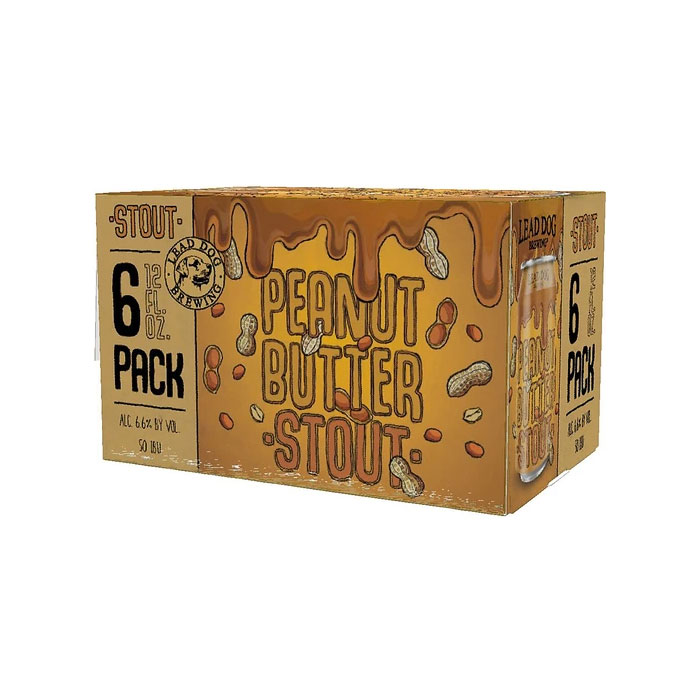 Lead Dog Peanut Butter Stout 6 Pack