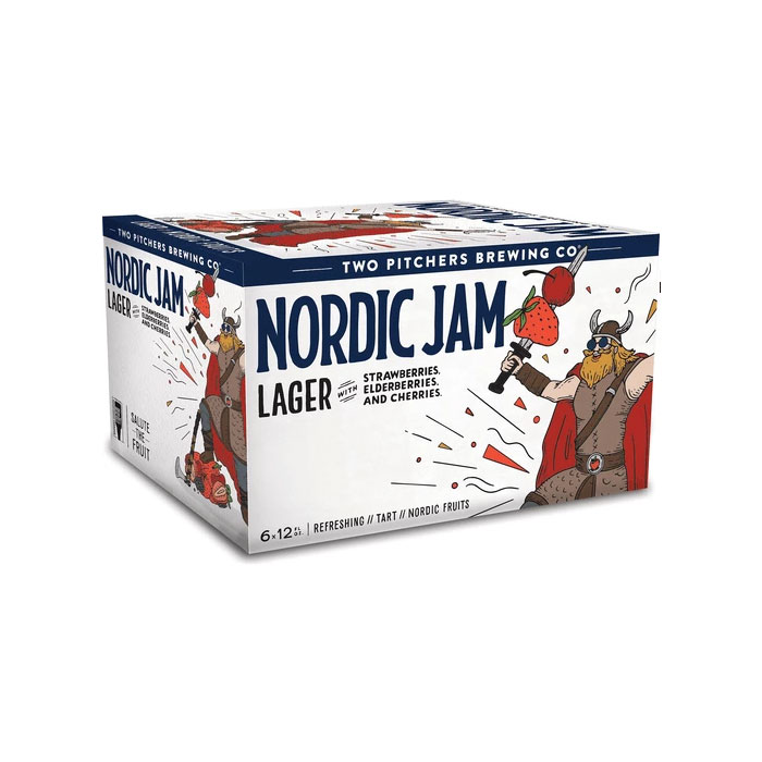 Two Pitchers Nordic Jam Lager 6 Pack