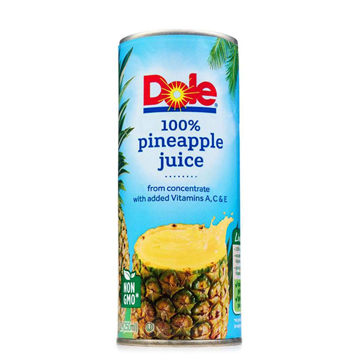 Dole Pineapple Juice Single 8 oz