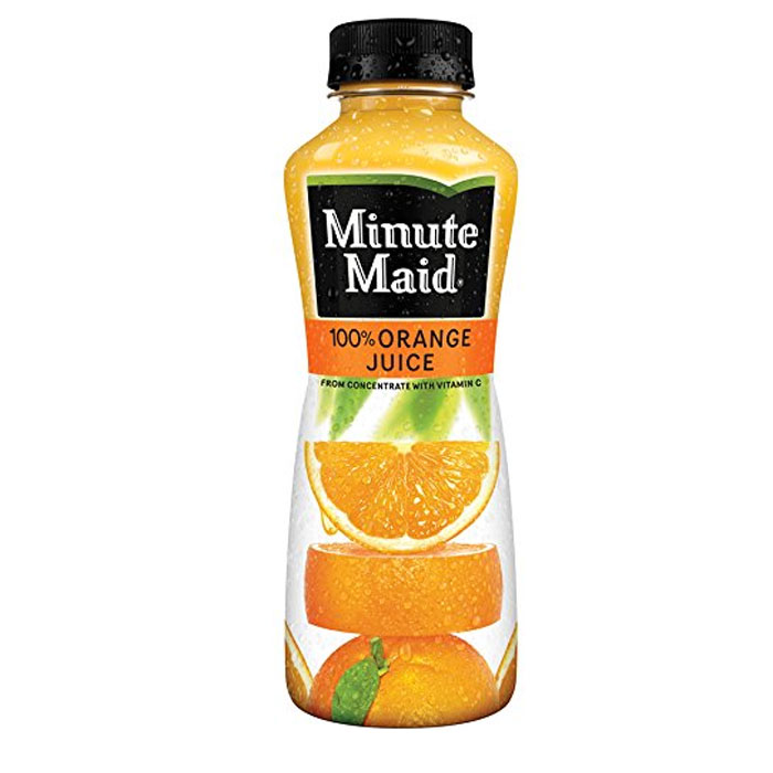 Minute Maid 100Jce Orng Single 12 oz