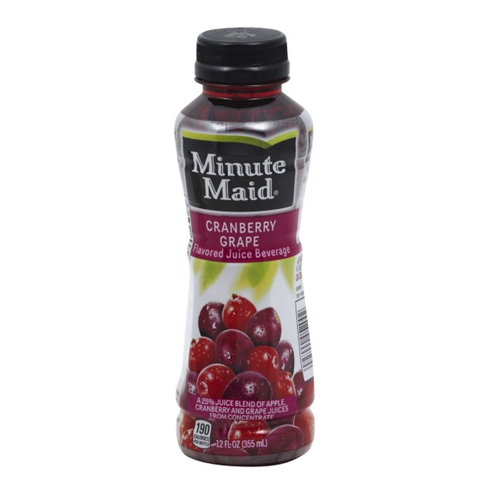 Minute Maid Cranberry Grape Single 12 oz