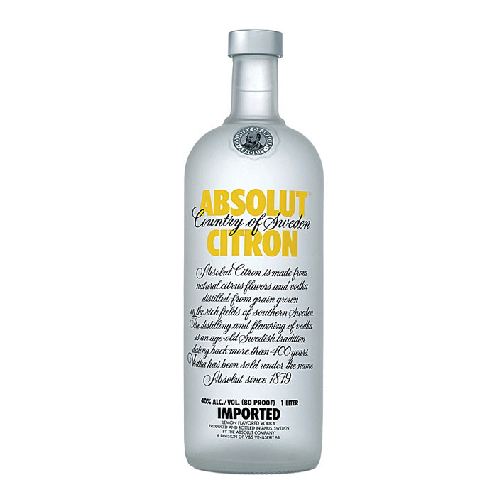 Absolut Citron 750 ml