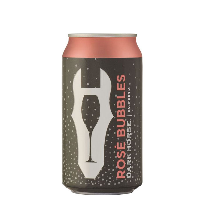 Dark Horse Rose Bubbles Single 375ml Can