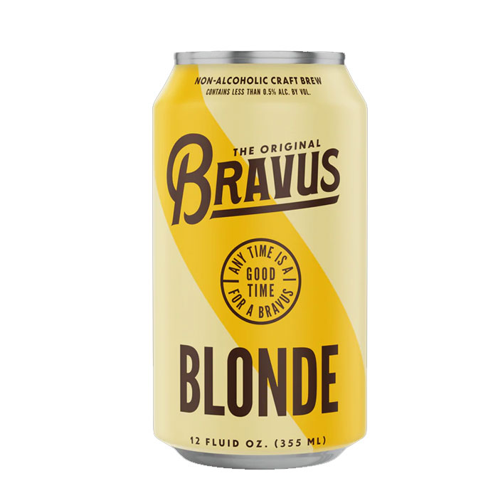 Bravus Non Alcoholic Blonde Ale Single