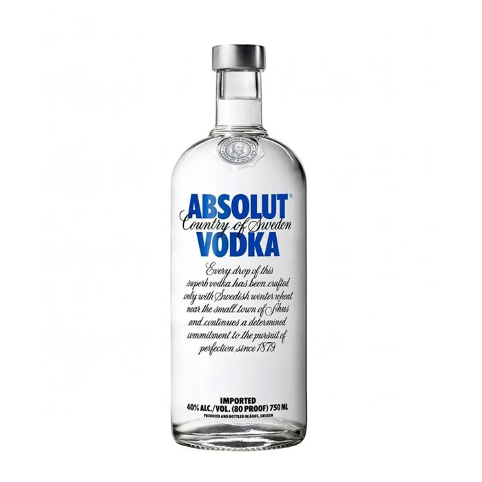 Absolut Vodka 80 750ml