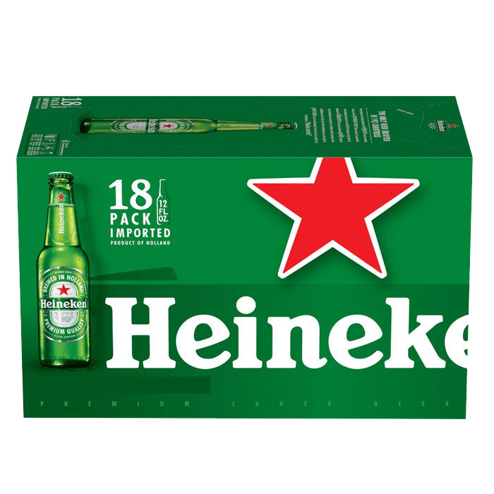 Heineken 18 Pack Bottles
